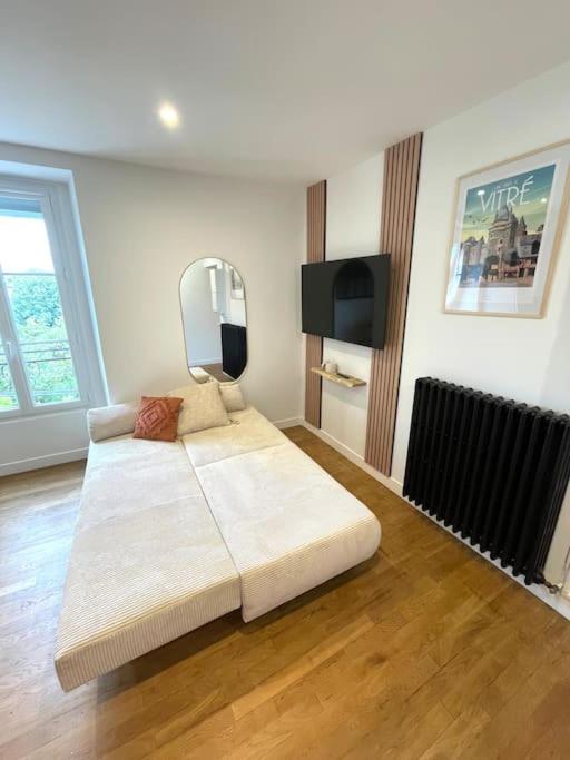 Vitré Appartement Calme Et Cosy Proche Centre Vue Chateau מראה חיצוני תמונה